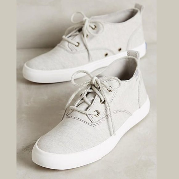 Keds Triumph Mid-Top Wool Sneakers Style# WF56627M- Heather Gray,  Size 10 - Picture 1 of 16
